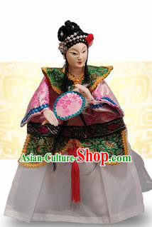 Chinese Traditional Beijing Opera Princess Marionette Puppets Handmade Puppet String Puppet Wooden Image Arts Collectibles