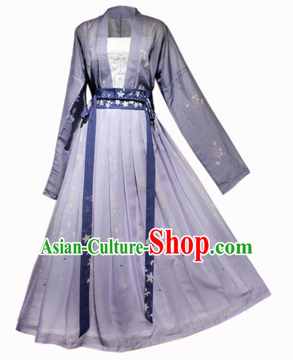 Chinese Ancient Drama Palace Princess Hanfu Dress Traditional Tang Dynasty Court Lady Replica Costumes for Women