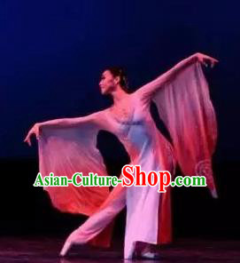 Traditional Chinese Classical Dance Liang Zhu Costume Butterfly Lovers Stage Show Beautiful Dance Dress for Women