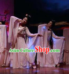 Traditional Chinese Classical Dance Competition Shan Gui Costume Stage Show Beautiful Dance Dress for Women