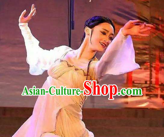 Beautiful Chinese Dance Xun Xiang Costume Traditional Court Dance Classical Dance Dress for Women