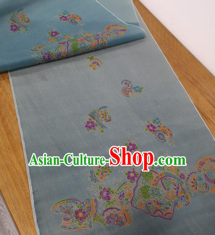 Traditional Chinese Royal Pattern Design Grey Silk Fabric Brocade Asian Satin Material
