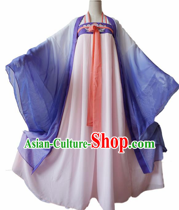 Chinese Traditional Cosplay Princess Pink Dress Custom Ancient Imperial Consort Costume for Women