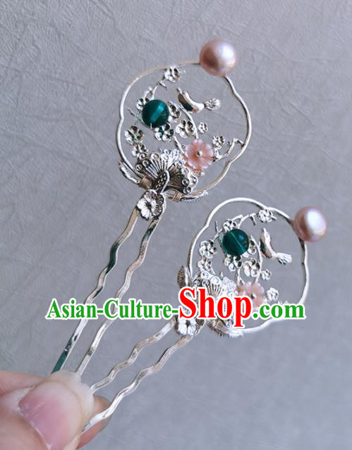 Chinese Handmade Ancient Hair Comb Hairpins Traditional Hanfu Hair Accessories for Women