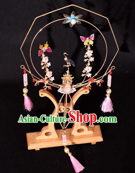 Chinese Ancient Court Palace Fans Traditional Princess Hanfu Wedding Accessories for Women