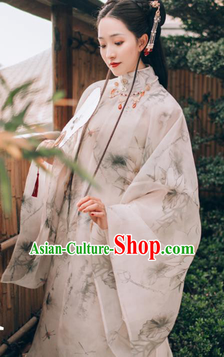Traditional Chinese Ming Dynasty Nobility Lady Hanfu Dress Ancient Princess Replica Costumes for Women