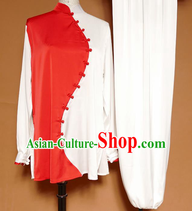 Chinese Traditional Best Martial Arts Costume Kung Fu Competition Tai Chi Clothing for Women