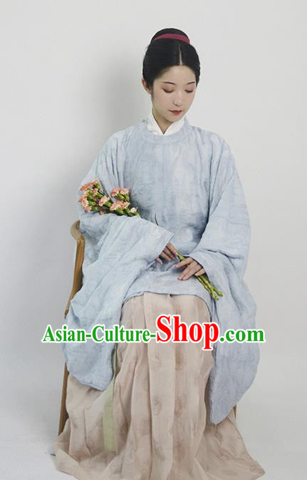 Traditional Chinese Ming Dynasty Hanfu Dress Ancient Drama Taoist Nun Replica Costumes for Women