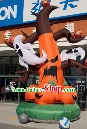 Large Halloween Inflatable Pumpkin Models Ghost Tree Inflatable Arches
