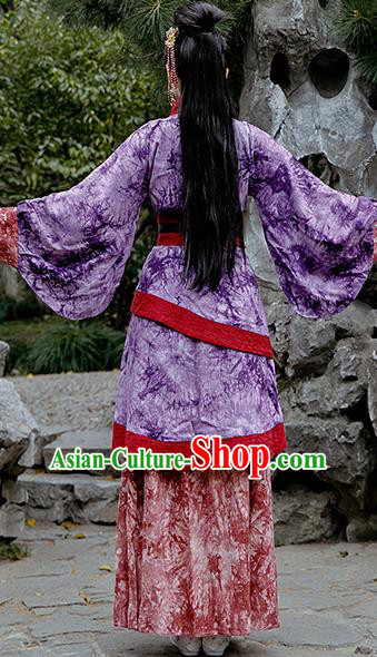 Chinese Drama Costumes Ancient Traditional Han Dynasty Nobility Lady Hanfu Dress for Women