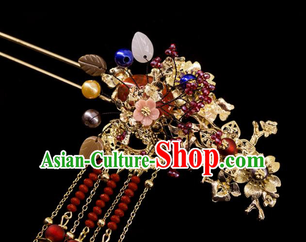 Chinese Ancient Bride Hair Comb Hairpins Traditional Wedding Hair Accessories for Women