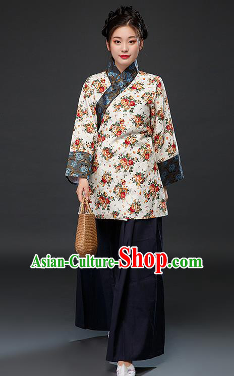 Chinese Traditional Ming Dynasty Female Civilian Dress Ancient Drama Maidservant Costumes for Women