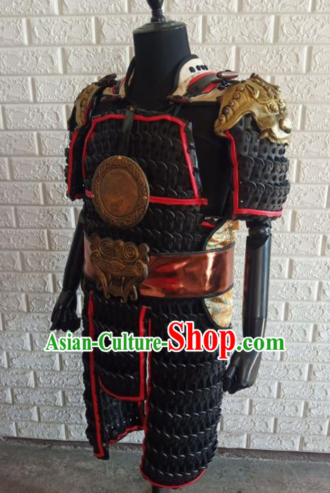 Chinese Handmade Traditional Body Armor Ancient General Costume for Men