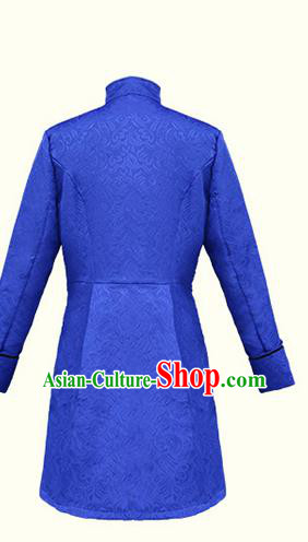 European Medieval Traditional Patrician Costume Europe Prince Blue Coat for Men