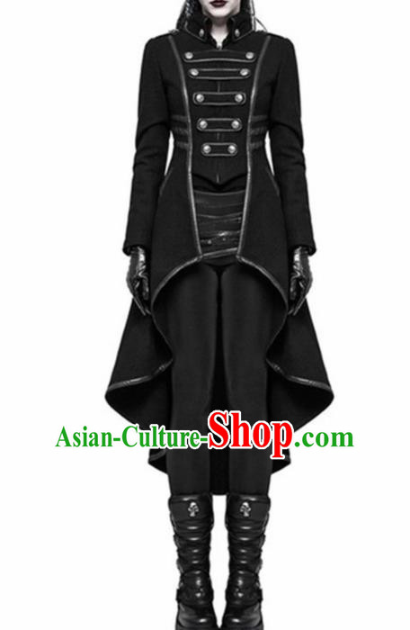 Traditional Europe Renaissance Swallow Tailed Coat Halloween Cosplay Stage Performance Costume for Women
