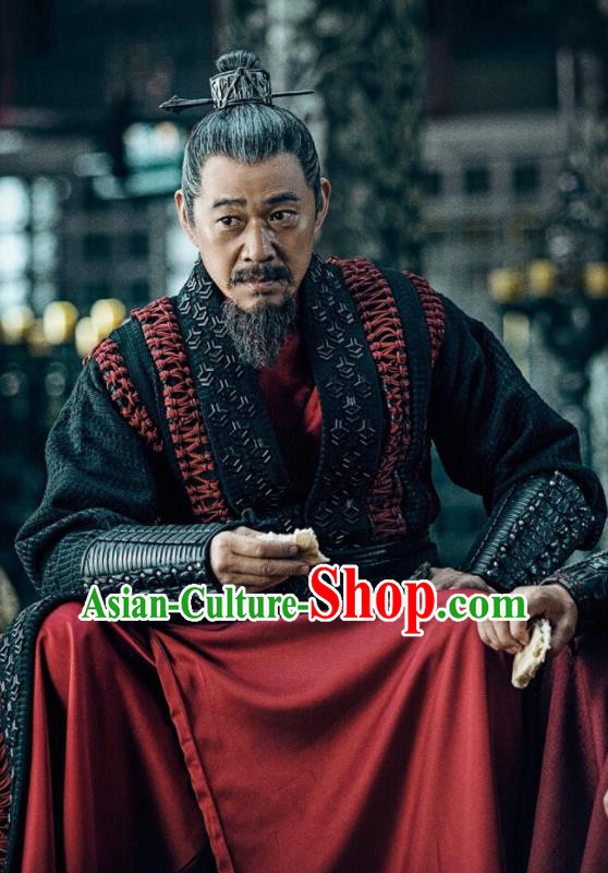 Chinese Ancient King Ying Wuyi Clothing Drama Novoland Eagle Flag Swordsman Zhang Fengyi Replica Costumes for Men