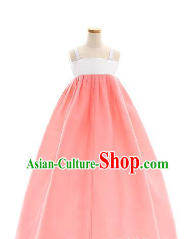 Korean Bride Green Blouse and Pink Dress Korea Fashion Costumes Traditional Wedding Hanbok Festival Apparels for Women