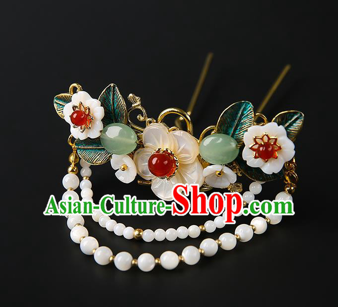 Chinese Classical Song Dynasty Hair Crown Hanfu Hair Accessories Handmade Ancient Princess Hairpins for Women