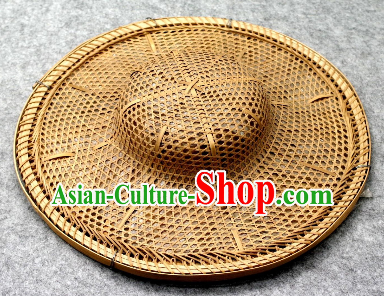 Top Chinese Classical Handmade Plain Straw Hat