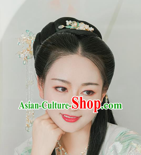 Chinese Classical Palace Plum Blossom Hair Stick Handmade Hanfu Hair Accessories Ancient Ming Dynasty Empress Butterfly Hairpins