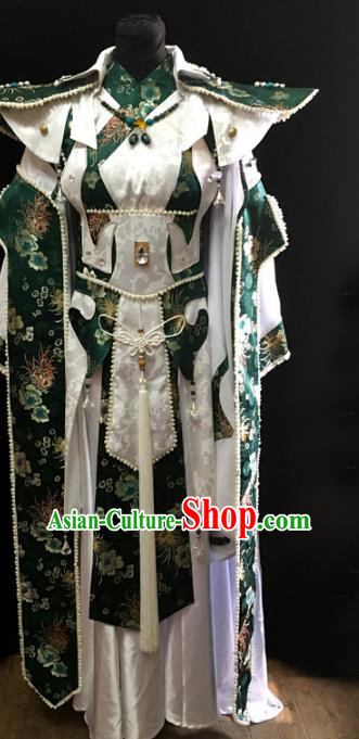 Custom Professional Cosplay Swordsman Costume China Ancient King Clothing