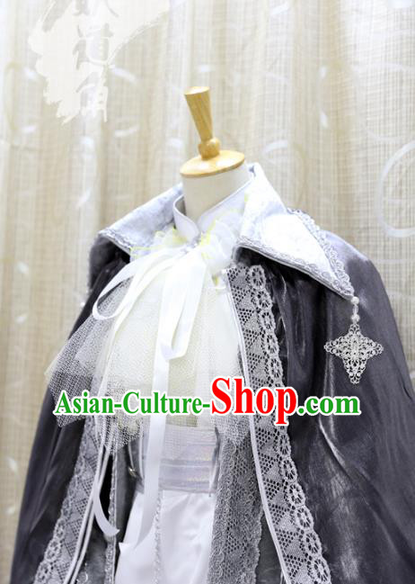 China Ancient Noble Childe Clothing Custom Professional Cosplay Swordsman Prince Costume