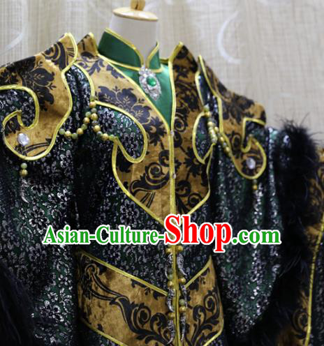 Traditional Cosplay Devil King Ye Xiaochai Costumes Custom China Ancient Swordsman Lord Clothing
