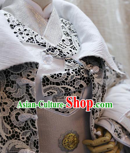 Cosplay Swordsman Ren Piaomiao Costumes Custom China Ancient Taoist Chivalrous Man Clothing