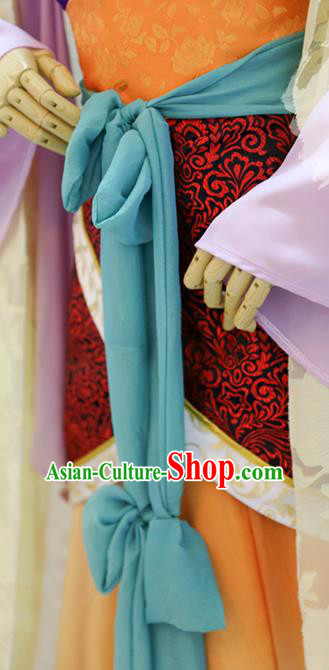 China Cosplay Goddess Hanfu Dress Custom Clothing Traditional Ancient Palace Lady Costumes Full Set