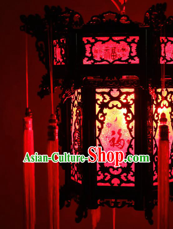 Chinese Decorations Lamp Classical Red Lanterns Traditional New Year Palace Lantern Handmade Ceiling Lamp