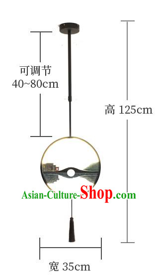 Traditional Chinese Hanging Lamp Handmade Ceiling Lantern Classical Lanterns Iron Art Lamp