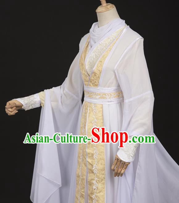 Cosplay Chinese Ancient Royal Prince Clothing Ming Dynasty Swordsman Costumes with Cape