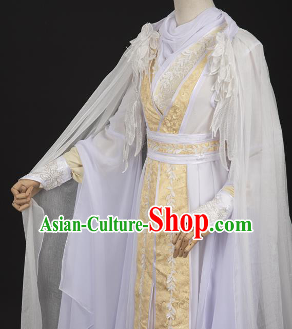 Cosplay Chinese Ancient Royal Prince Clothing Ming Dynasty Swordsman Costumes with Cape
