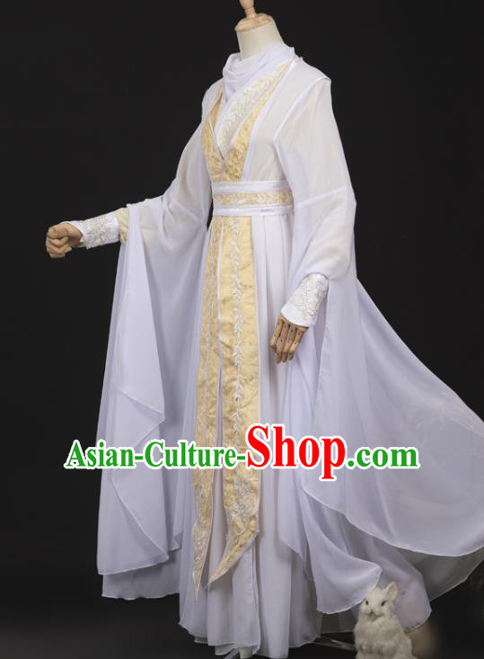 Cosplay Chinese Ancient Royal Prince Clothing Ming Dynasty Swordsman Costumes with Cape