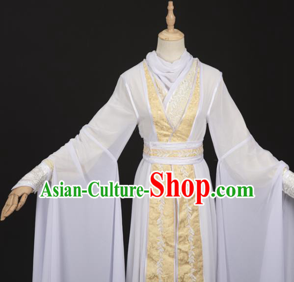 Cosplay Chinese Ancient Royal Prince Clothing Ming Dynasty Swordsman Costumes with Cape