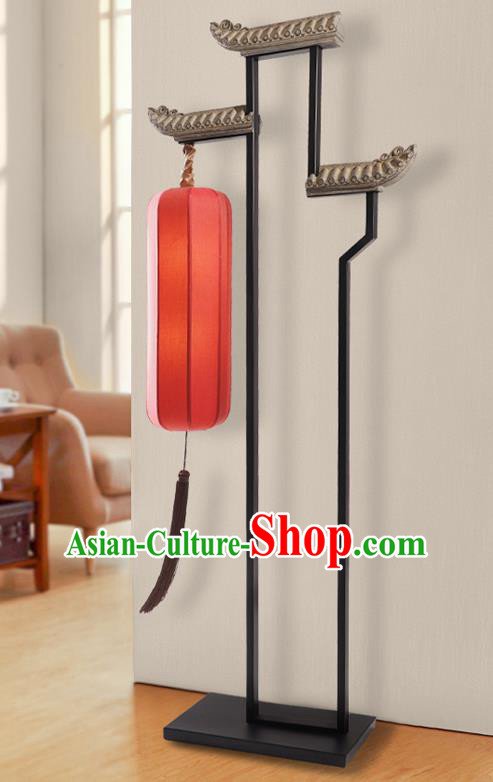 China Traditional Home Decorations Spring Festival Floor Lantern Red Lamp