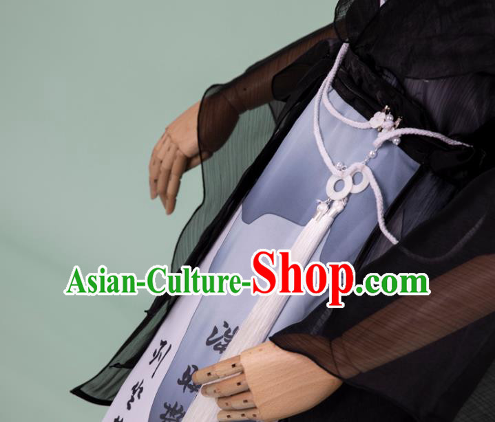 Chinese Cosplay Swordswoman Costumes Ancient Ming Dynasty Female Knight Hanfu Apparels