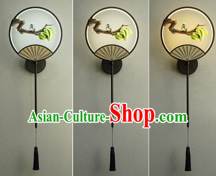 Chinese Traditional Wall Lantern Handmade Classical Lanterns Iron Art Bedside Lamp