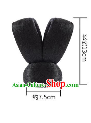 Chinese Tang Dynasty Court Maid Chignon Wigs Quality Wigs China Best Wig Ancient Palace Lady Hairpiece