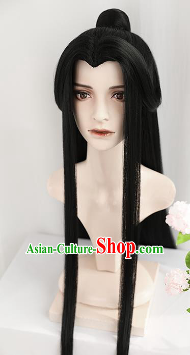 Best Chinese Cosplay Swordsman Wig Sheath China Quality Wigs Ancient Prince Xie Lian Wig