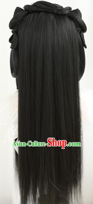 Chinese Cosplay Tang Dynasty Princess Wigs Best Quality Wigs China Wig Chignon Ancient Palace Lady Wig Sheath
