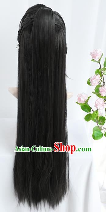 Best Chinese Cosplay Young Hero Wig Sheath China Quality Wigs Ancient Swordsman Xiao Ce an Wig