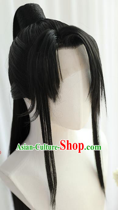 Best Chinese Drama Ancient Noble Childe Mo Ran Wig Sheath China Quality Front Lace Wigs Cosplay Swordsman Wig