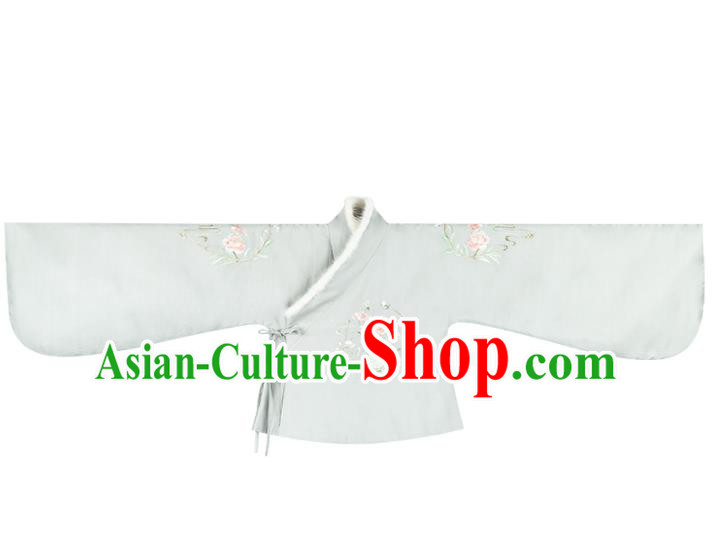 China Tang Suit Cotton Padded Jacket Traditional Upper Outer Garment Ming Dynasty Clothing for Women