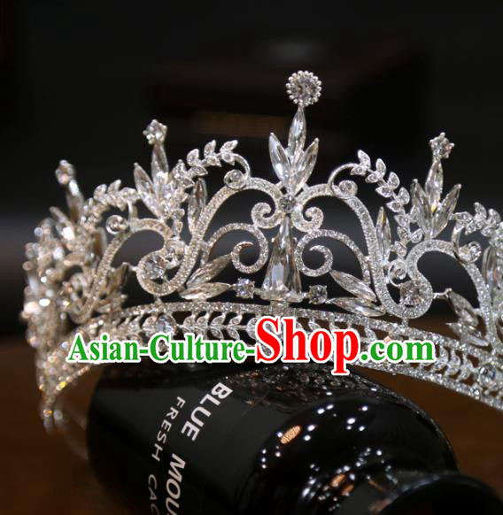 Top Grade Crystal Royal Crown Europe Princess Hair Accessories