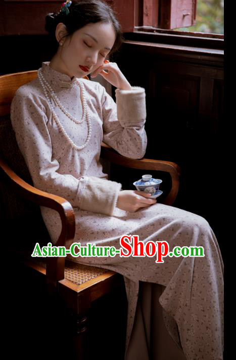 Chinese Classical Qipao Dress Traditional Women Costume National Cheongsam