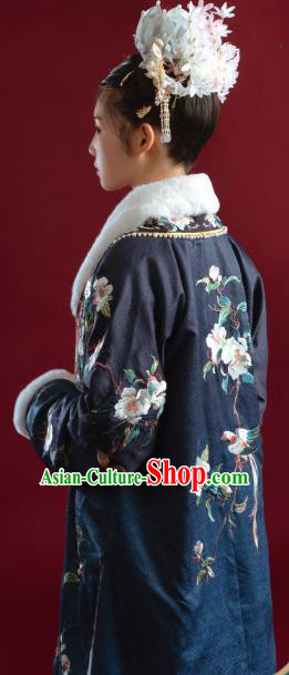 China Ancient Imperial Consort Embroidered Hanfu Clothing Traditional Song Dynasty Court Empress Historical Costumes
