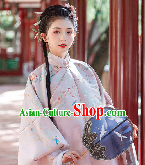China Traditional Ming Dynasty Royal Princess Costumes Ancient Palace Lady Hanfu Clothing