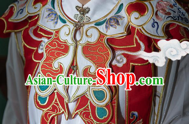 China Ancient Ming Dynasty Court Princess Embroidered Costume Traditional Palace Hanfu Clothing for Women