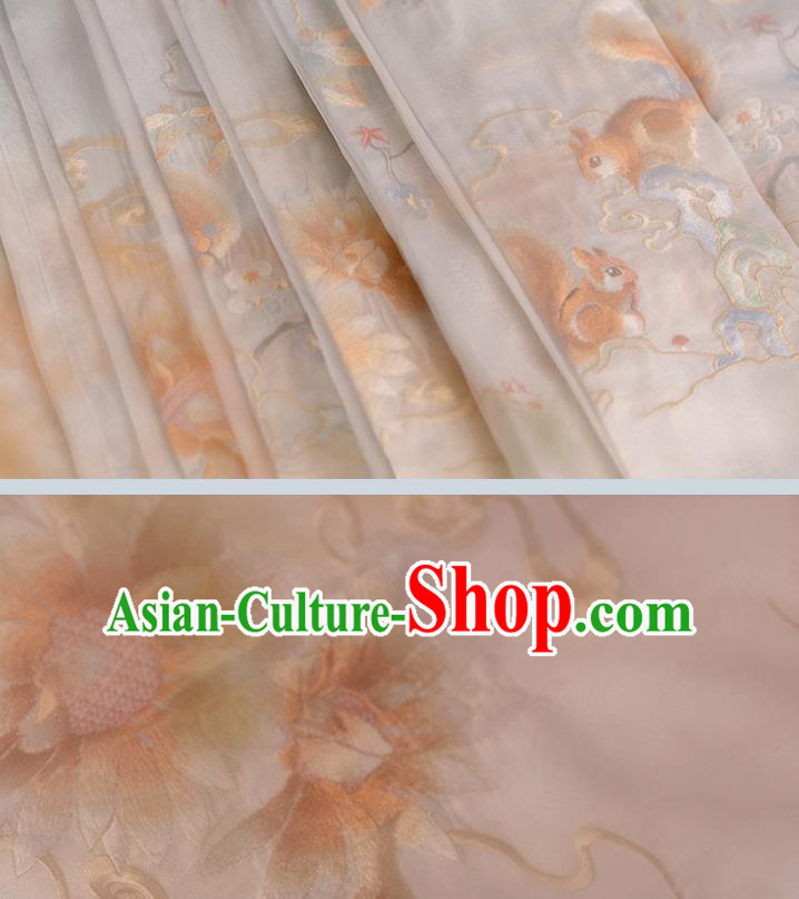 Traditional China Ming Dynasty Historical Clothing Ancient Palace Princess Hanfu Dress Complete Set